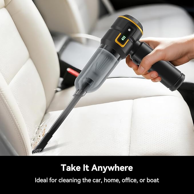 Car Vacuum Cleaner, Advanced Clean Cordless Handheld Vacuum, Compact Home and - Image 2