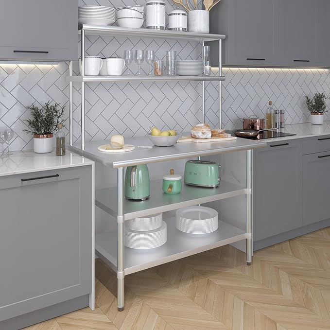 Amgood Stainless Steel Work Table - Image 6