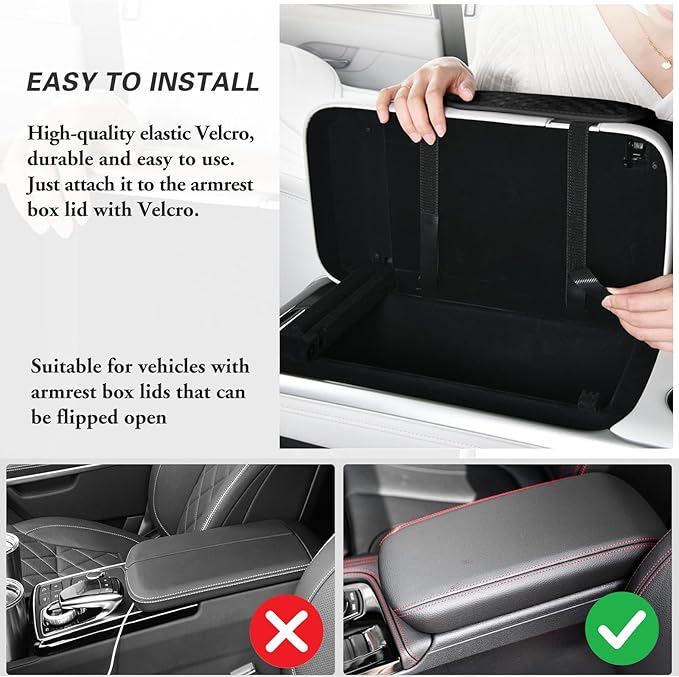 Car Center Console Cover, Armrest Cover - Image 6