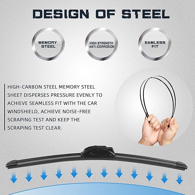 AUTOBOO 26"+20" Windshield Wipers - Image 4