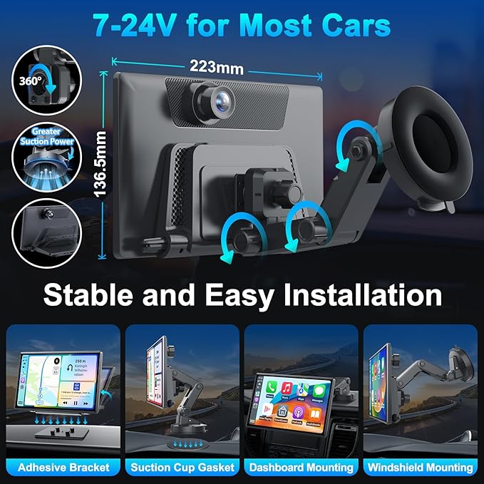 Wireless Portable Carplay Screen - Image 4