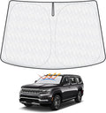 Sun Shade Fits for Jeep Grand Wagoneer 2022-2024 2025 Windshield Sunshade for by cartist