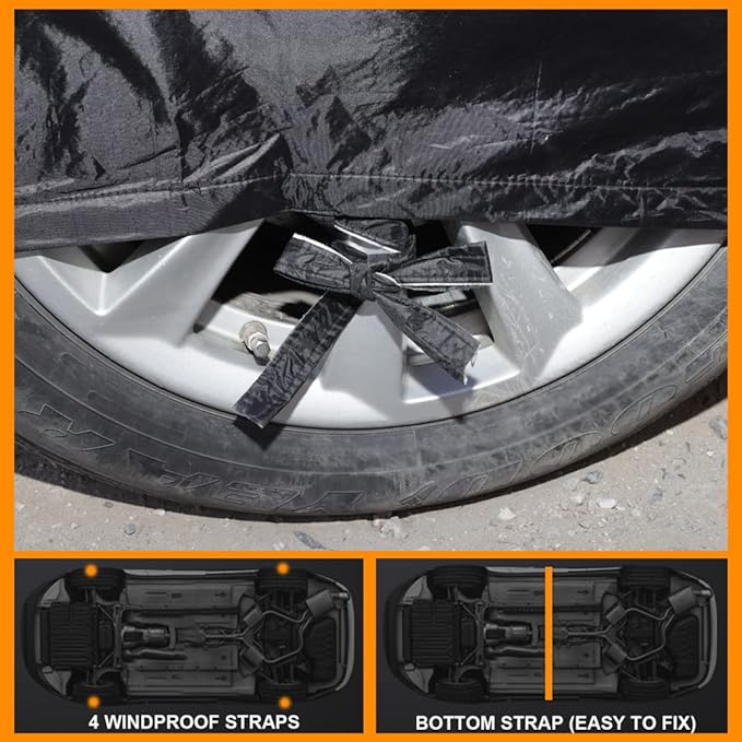 Heavy Duty Custom Car Cover Compatible - Image 7