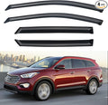 Window Visors Rain Guards Shield by YQAUTEC