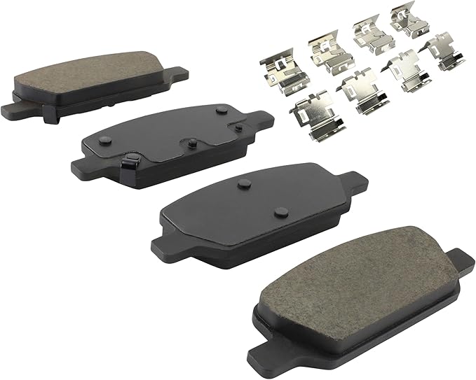 Premium Ceramic Rear Brake Pads Compatible - Image 2