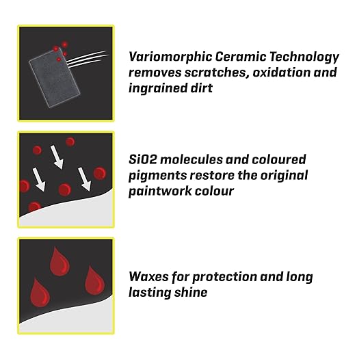 T-Cut Dark Red Scratch Remover Color Fast Paintwork Restorer Car Polish - Image 7