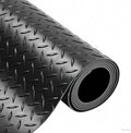 4X10 FT Garage Floor Mat， 2.5 Inch Thickened Diamond Plate Flooring Roll by THAIMATS
