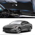 Custom Fit Sunshade for Elantra Windshield Sun Shade for 2021-2024 2025 2026 by INSAUTO