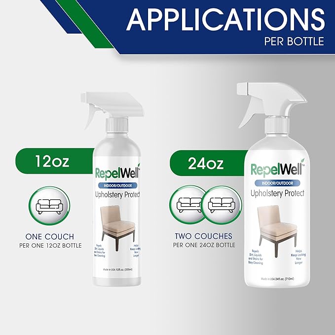 Eco-Friendly Upholstery Protect Stain & Water Repellent Spray 24oz – Non-Toxic - Image 7