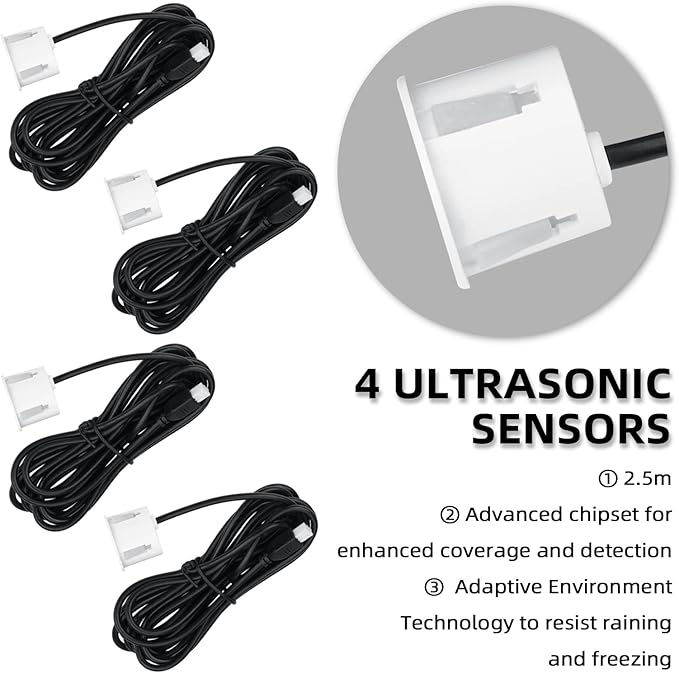 Parking Sensor Kit Backup Sensor Kit Reverse Sensor - Image 6