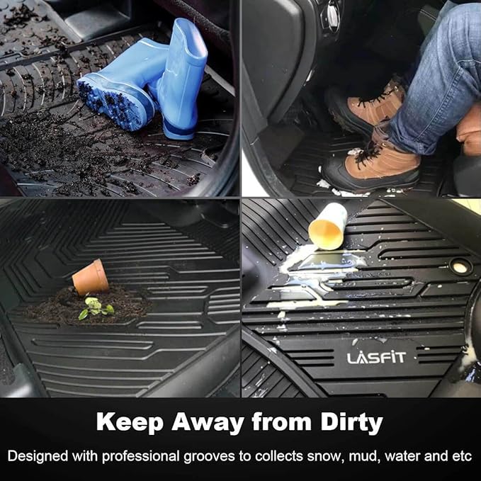 LASFIT Trunk Mat for Jeep Grand Cherokee L 2021-2025 6-Passenger and - Image 9