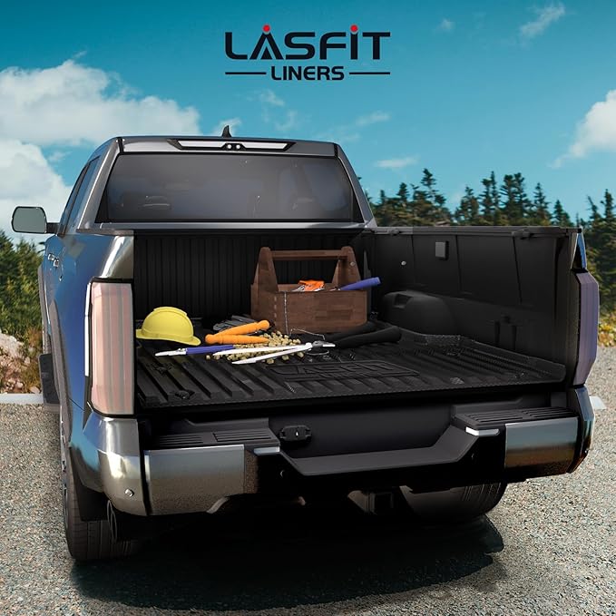 LASFIT Bed Mat for Toyota Tundra 2025 2024 2023 2022 Truck Bed, All Weather 5.5 - Image 3