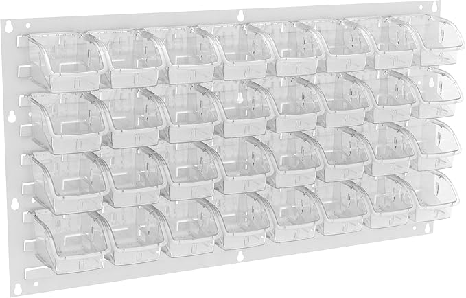 Akro-Mils 30636 Heavy Duty Wall Mount Garage Storage Steel Louvered Panel | - Image 2