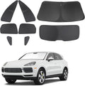 TINGLU Window Shades for Porsche Cayenne 2019-2025 Accessories Car Side Full by TINGLU