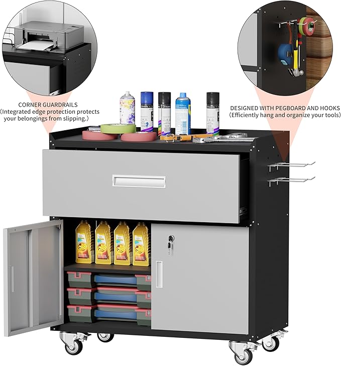 Garage Metal Storage Cabinet for Garage - Image 5