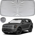 KAYZT Windshield Sun Shade for 2020-2025 Kia Telluride Foldable Sunshade SUV by KAYZT