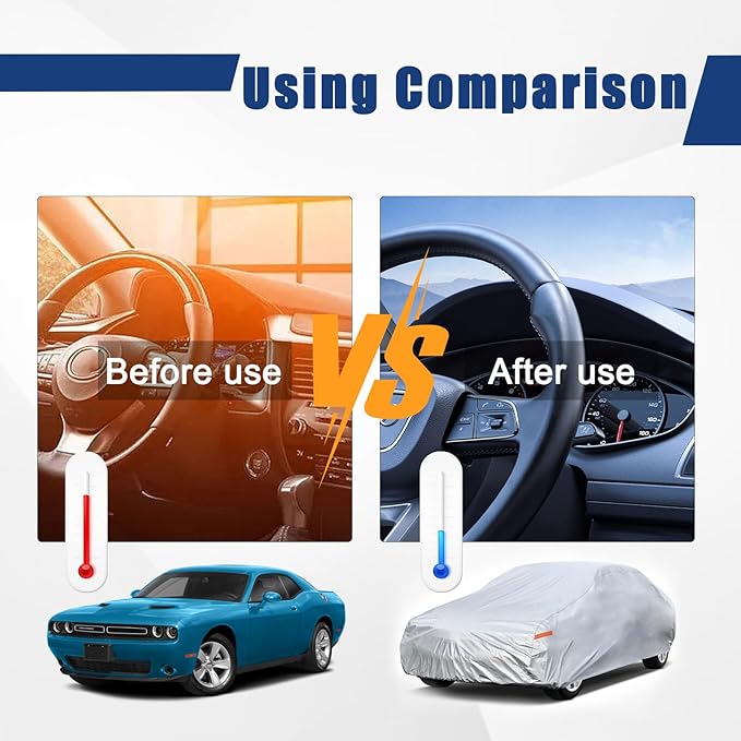Kayme 6 Layers Car Cover Custom Fit - Image 4