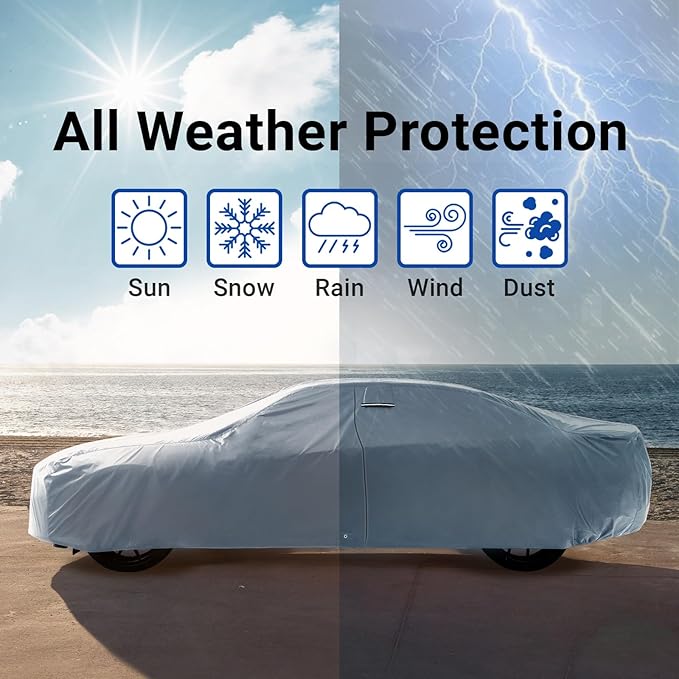 iCarCover Premium Car Cover for 1954-1958 Pontiac Bonneville 2-Door, 4-Door - Image 9