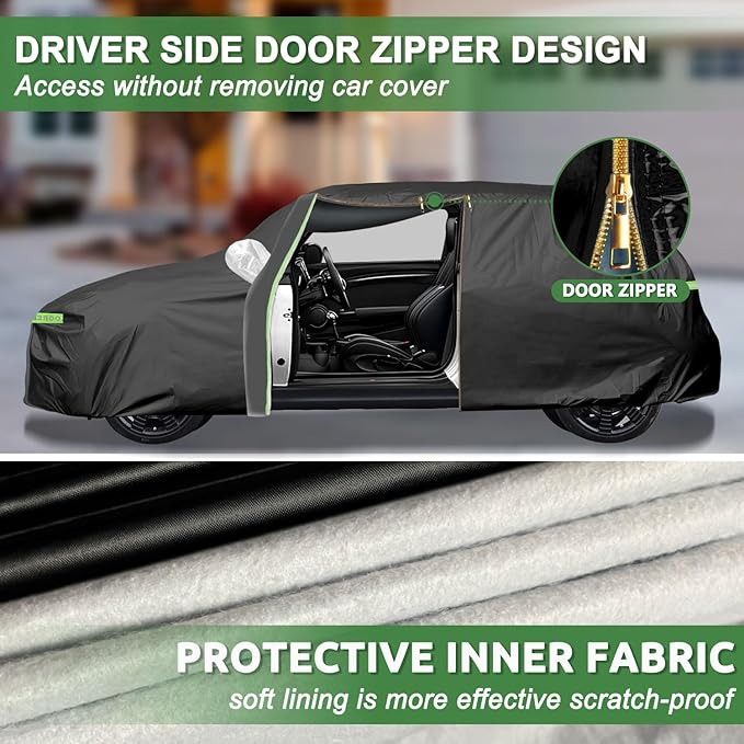 Car Cover for 2002-2025 Mini Cooper/Cooper S/Hardtop/Convertible 2-Door - Image 2