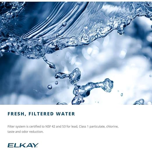 Elkay EZS8L Wall Mount ADA Cooler Non-filtered Refrigerated Light Gray Granite - Image 5