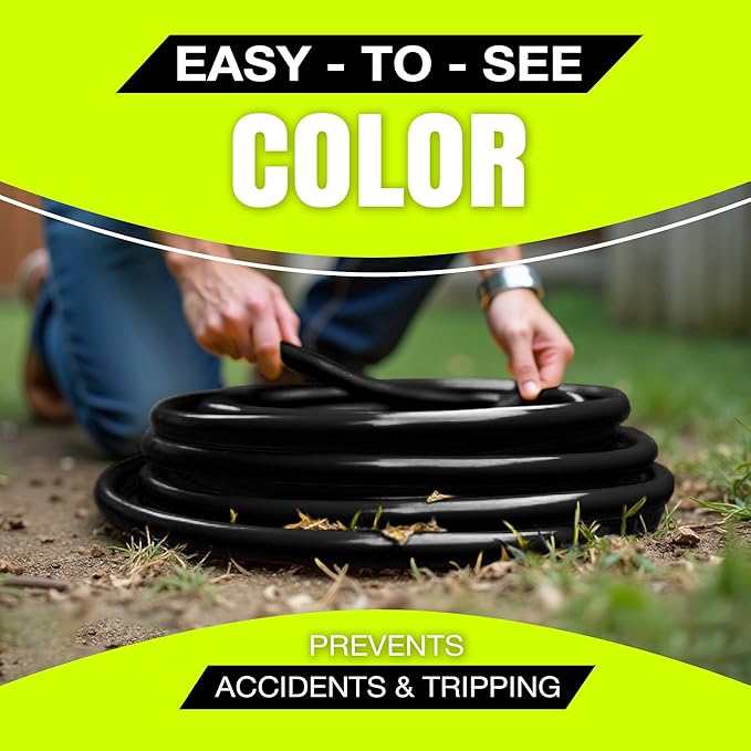 75ft Outdoor/Indoor Extension Cord 10/3 Gauge Ultra Heavy Duty 3 Prong SJTW - Image 5