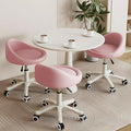Rolling Stool Set of 3 Rolling Hydraulic Salon Stool by Walktory