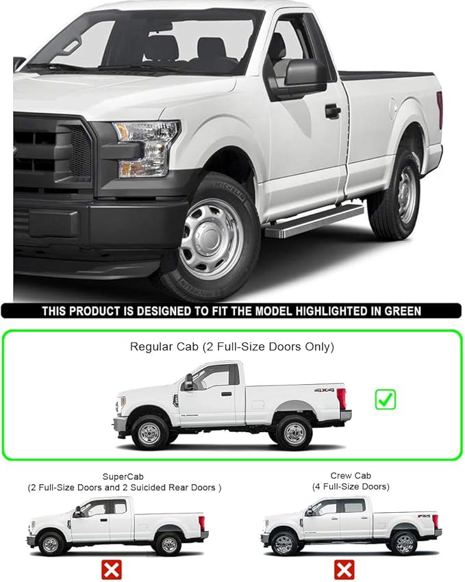 APS Running Boards 5 inches Compatible - Image 4