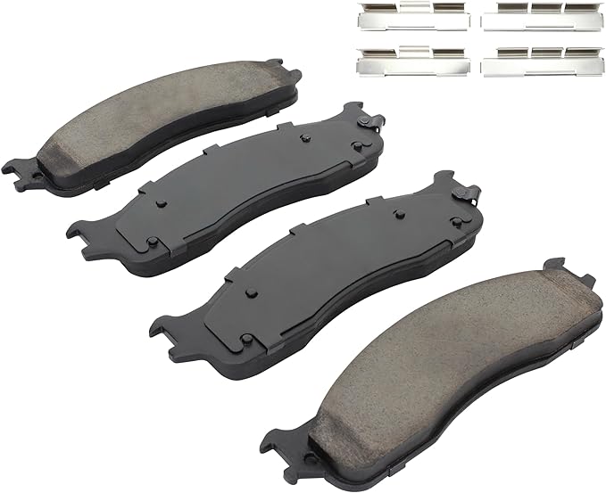 Premium Ceramic Front Brake Pads Compatible - Image 2