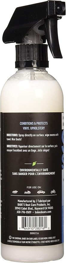 Babe’s Seat Saver – Marine Vinyl Protectant & Conditioner – UV Protection - Image 2