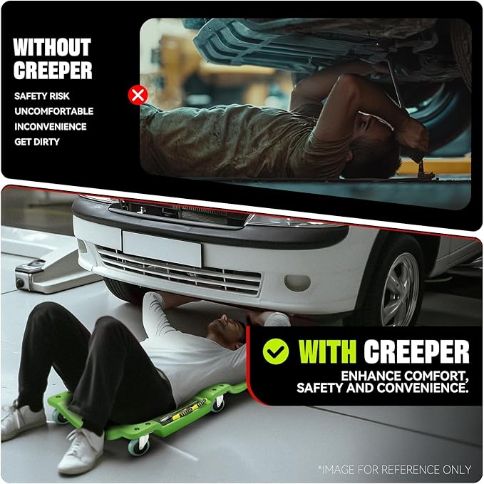 Auto Dynasty 40 Inches Mechanic Creeper, Automotive Garage Repair Low Profile - Image 6
