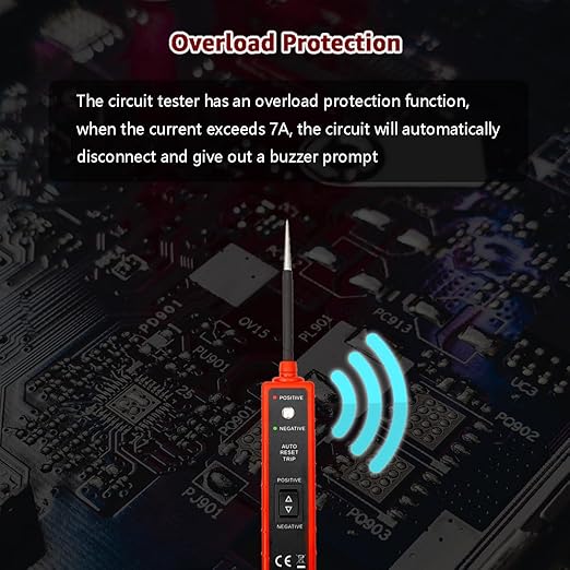 Power Circuit Probe Tester, 6V-24V DC Test Light, Automotive Short Circuit - Image 7