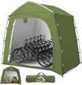 Bike Storage 7.3 x 5ft, Outside Storage Waterproof Oxford Fabric by Hamstercages