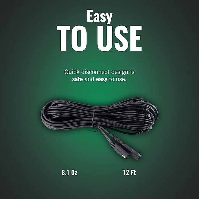 Battery Tender 12 Foot Extension SAE Cable 4 Pack - Image 5