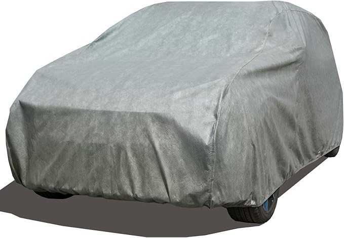 All Weather Waterproof SUV Car Cover, 7-Layer Non-Woven Cotton SUV Covers by SeasonGuard
