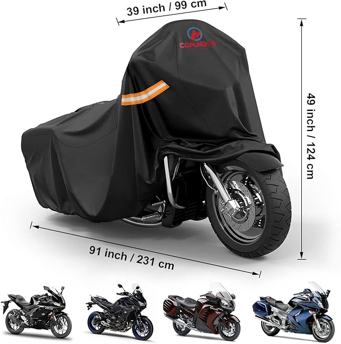 Comnova Motorcycle Cover 91 Inch - Image 3