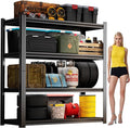 55''H Garage Shelving 2400LBS Heavy Duty Shelving Units, Garage Storage Shelves by ErgoNova