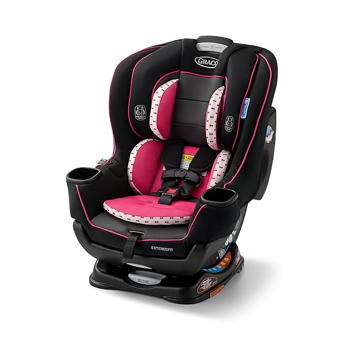 Graco Extend2Fit Convertible Baby Car Seat, Rear and Forward Facing, Adjustable by Graco