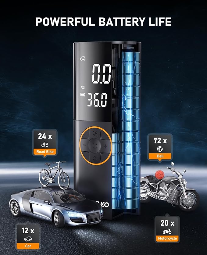 Tire Inflator Portable Air Compressor - Image 4
