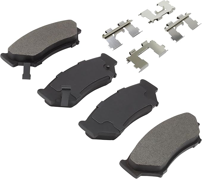 Premium Ceramic Front Brake Pads Compatible - Image 2