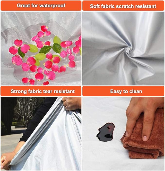 Kayme Hatchback Car Covers Waterproof All Weather, Sun Uv Rain Protection - Image 2