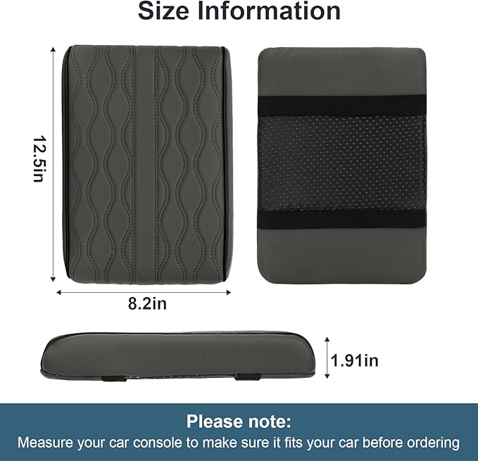 Memory Foam Car Armrest Cushion - Image 6