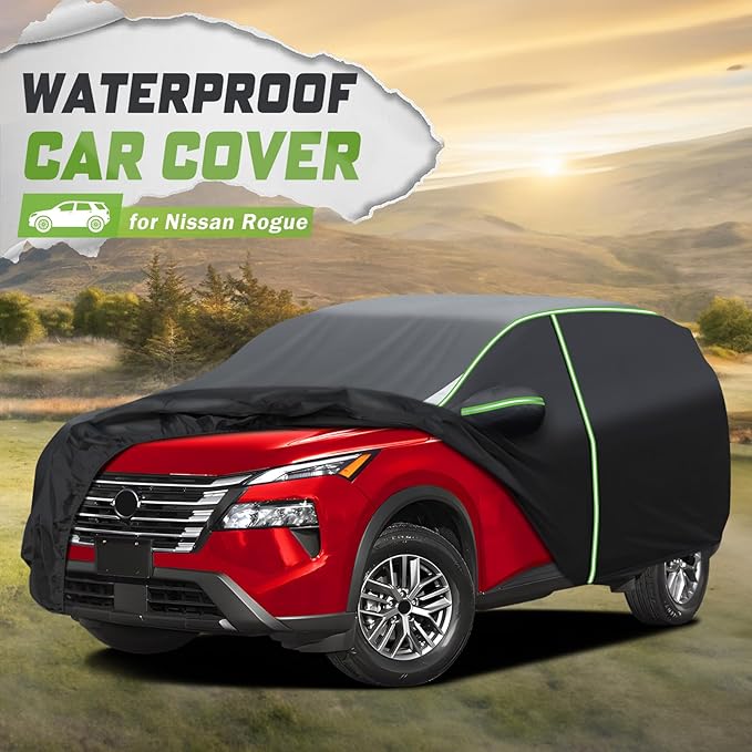 Mixsuper Liner Car Cover for Nissan Rogue 2008-2026, 7 Layers Waterproof All - Image 2