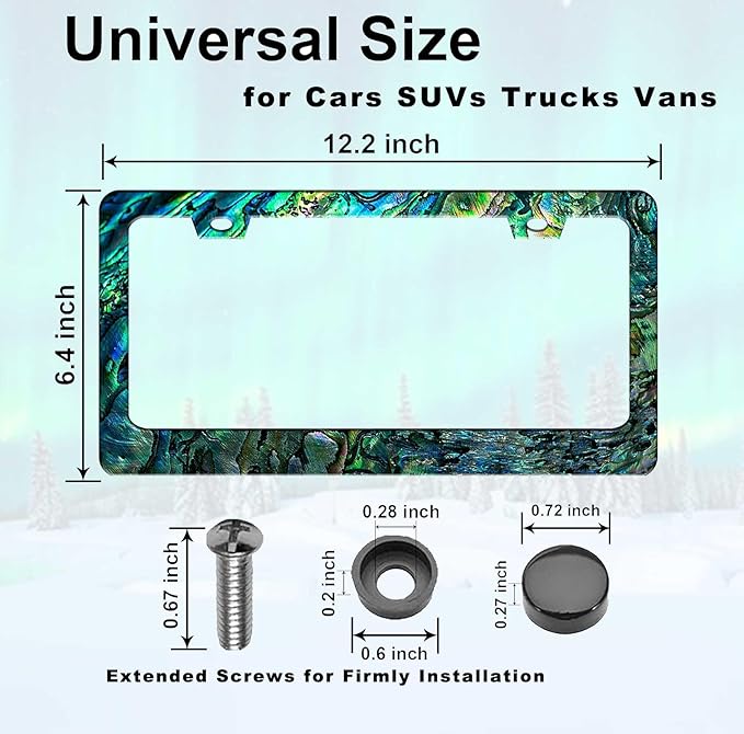 Universal License Plate Frame - Image 4
