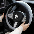 Soft Car Steering Wheel Cover for Sedan, Warm Luxury Velvet, Anti Slip by Unknown