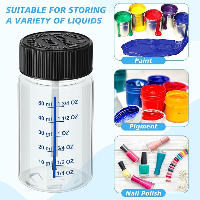 Mumufy 60 Pcs Touch up Paint Bottles - Image 6