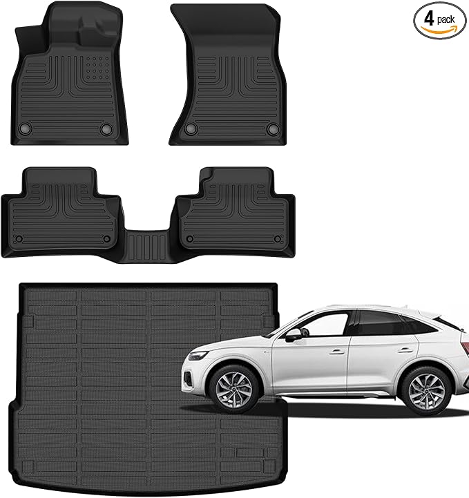 for Audi Q5/SQ5 Floor Mats 2025 2024 2023 2022 2021 2020 2019 2018, Car Mats by Norand