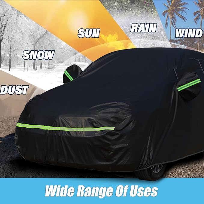 Waterproof Car Covers for 2006-2025 Dodge Charger Custom Heavy Duty Waterproof - Image 7