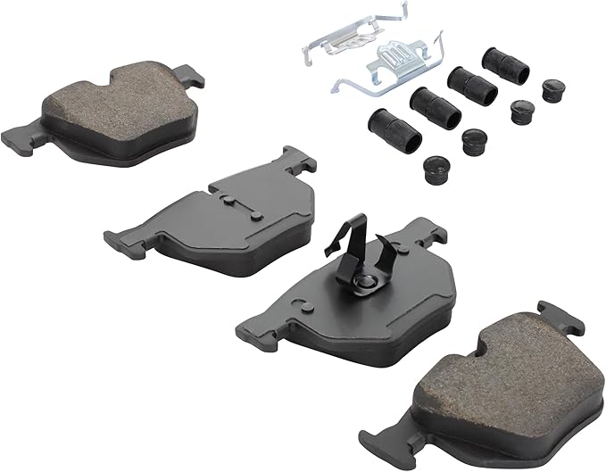Premium Semi-Metallic Rear Brake Pads Replacement - Image 2