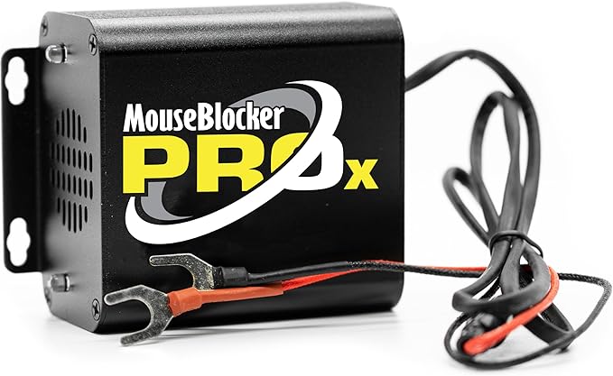 Mouse Blocker Prox 12Volt High Powered Ultrasonic Mouse and Rodent Deterrent by MouseBlocker