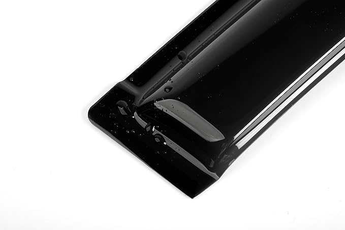 94459 Side Window Wind Deflector, Dark Smoke Window Visor fit - Image 6